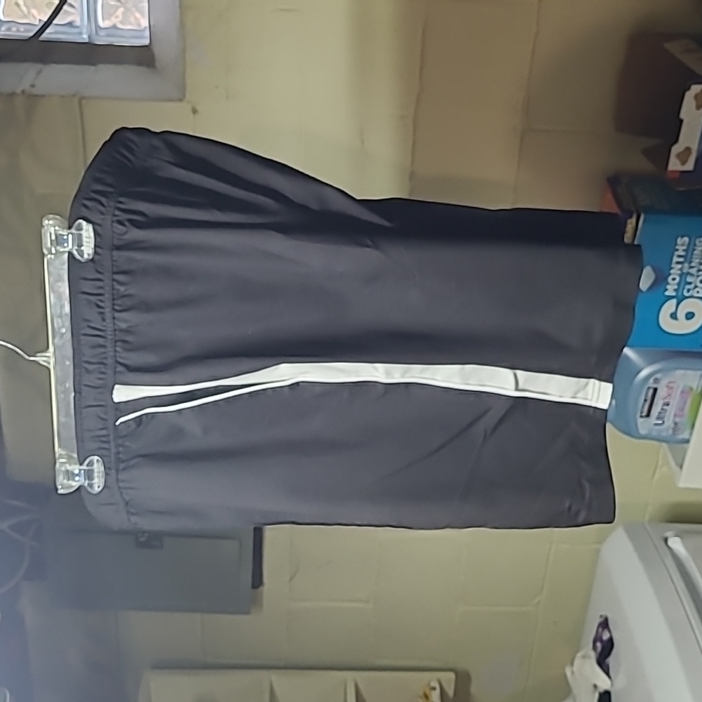 shorts  by Sand B Active with wide white stripe.  inseam 5.5 inches size 3x